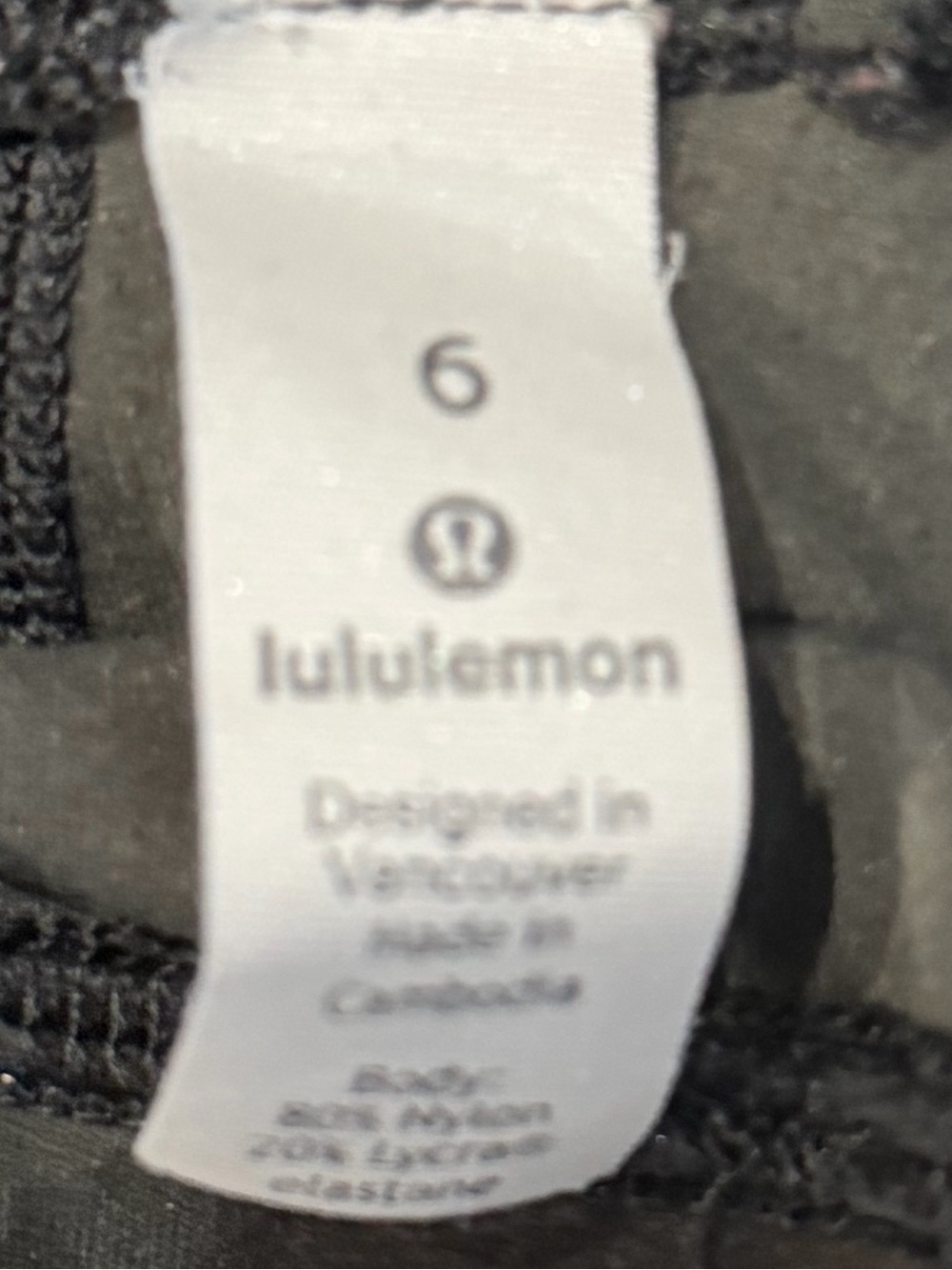lululemon athletica Camo Leggings - Picture 4 of 4